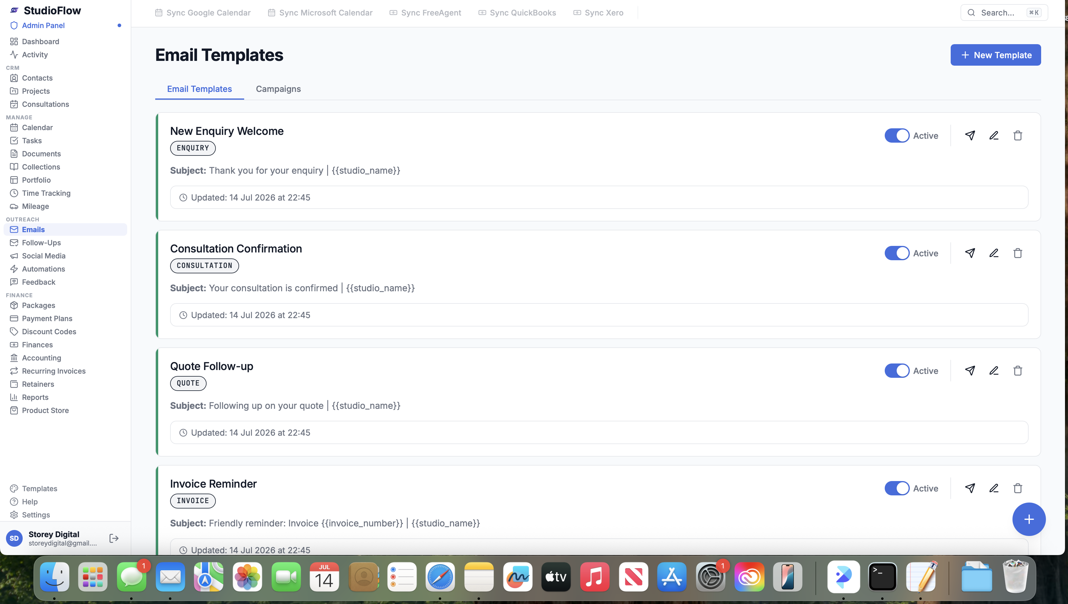 Email Templates